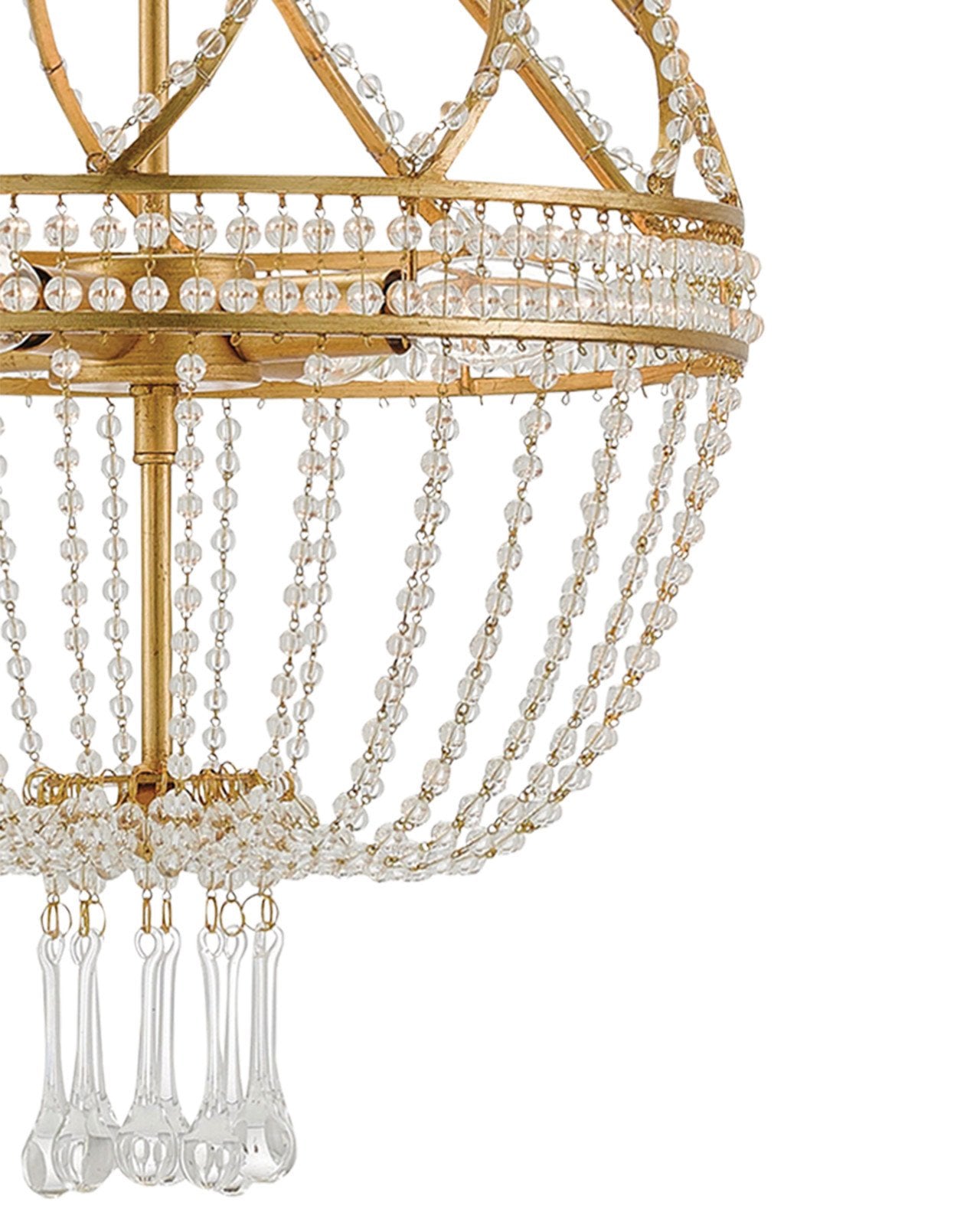 Ingenue Gold Chandelier